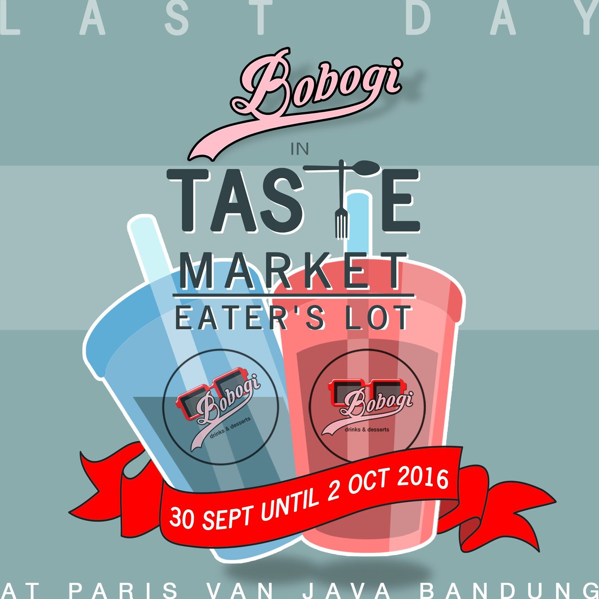 Yuks, rame² ajakin kerabat, family, pacar, gebetan ke <a href="/Tastemarket_bdg/">Tastemarket Bandung</a> at paris van java, Bandung! PESTA.., KITAAA!