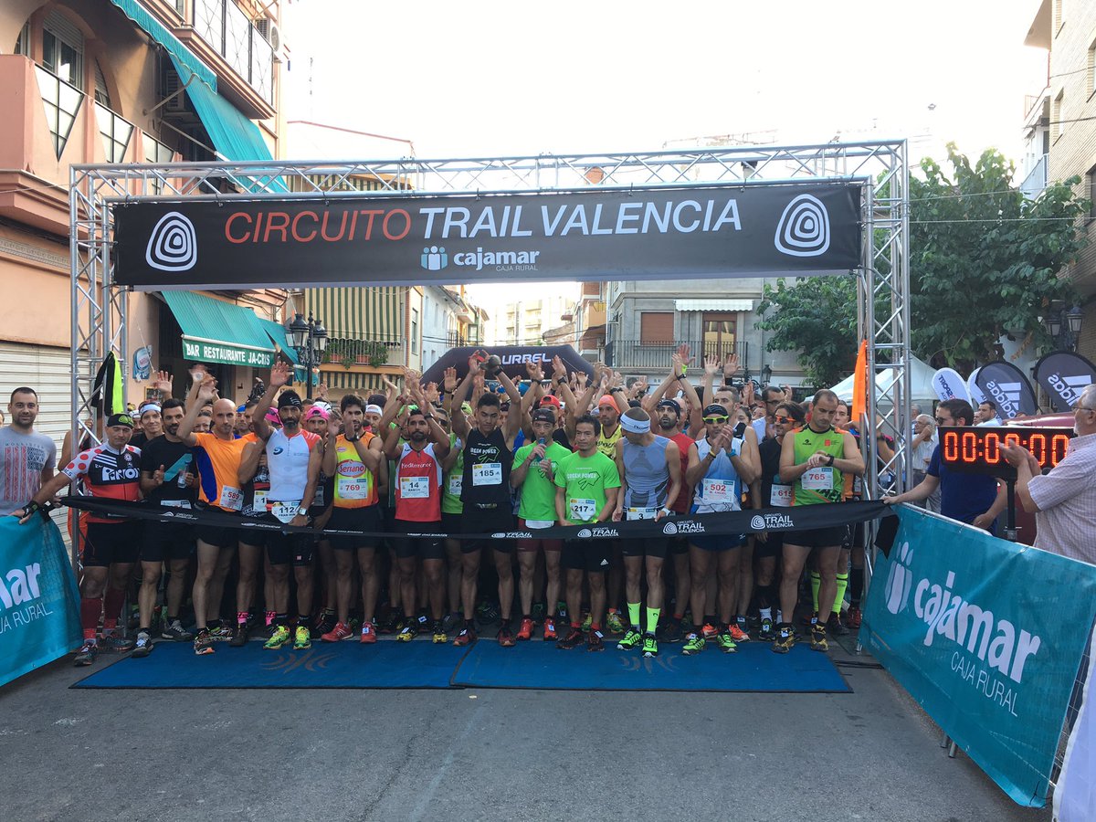 TrailValencia's tweet photo. Comenzamos!!! Muchísima suerte a todos!! 👏🏼👏🏼👏🏼👏🏼 #vuelveelCTV #modotrail https://t.co/SwvgcreOJp