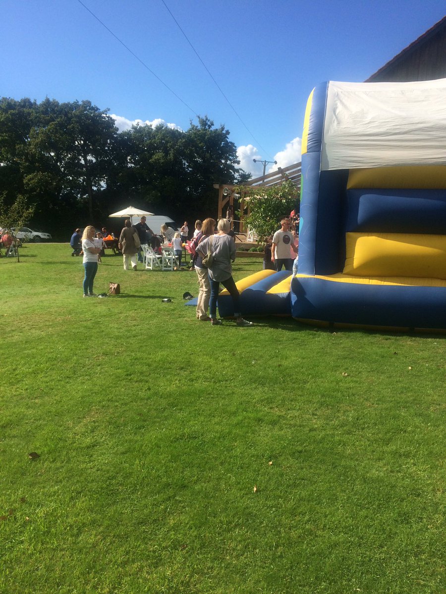 ExeBouncy's tweet photo. Family charity awareness day for Exeter the paediatric oncology department. Everybody welcome! Come on down Frogginwell Vine Yard! https://t.co/DJhmUo56q4