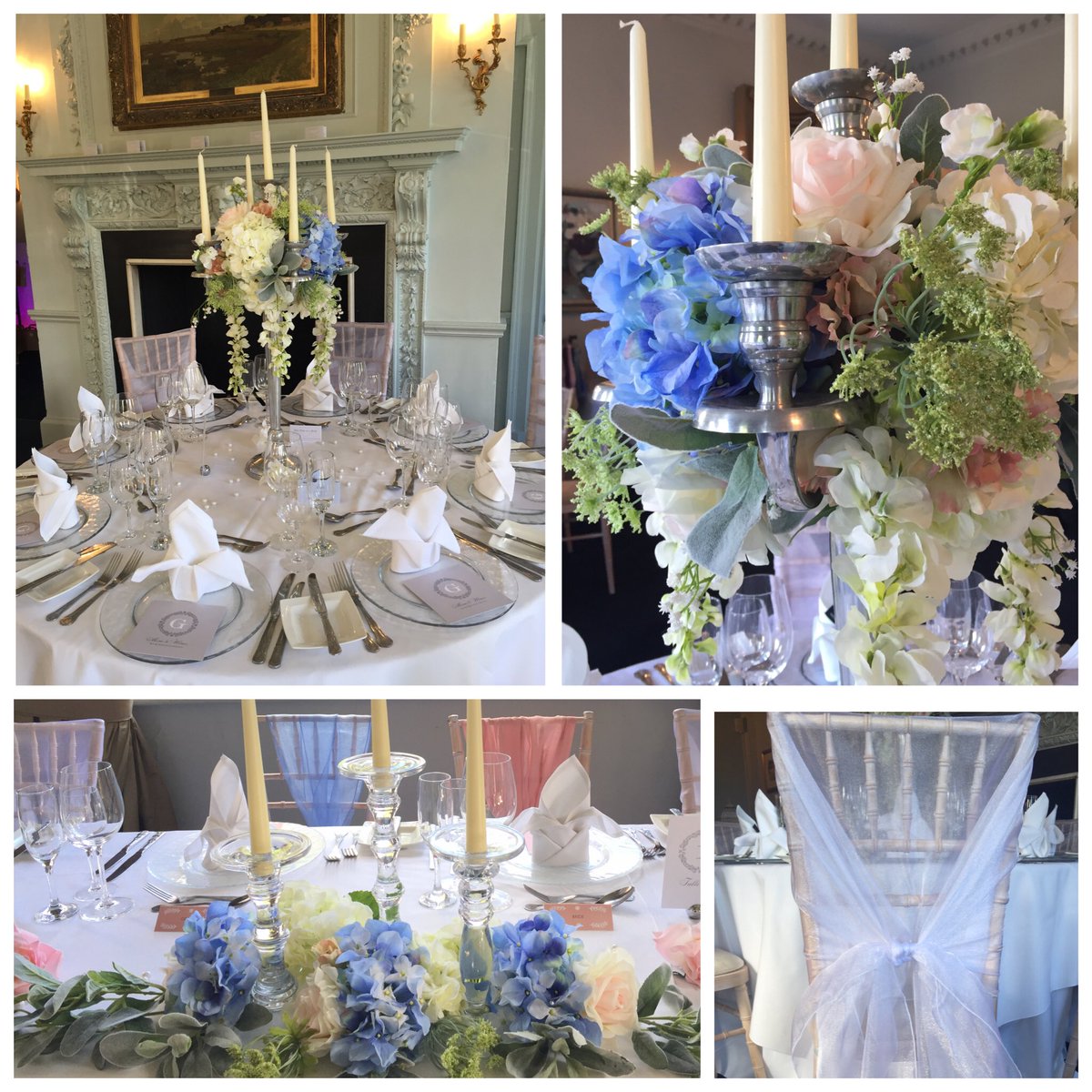 bigdayinabox's tweet photo. Delighted to be back styling the dining room @Theelmshotelspa today for their wedding fair . Beautiful setting, fabulous food &amp; team https://t.co/0WFxEKQsIC