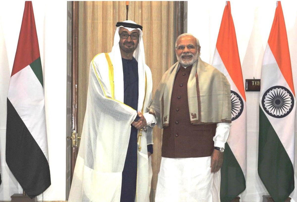 MEAIndia's tweet photo. We hope 2 welcome a dear friend of India, HH Sheikh Mohamed bin Zayed Al Nahyan, Crown Prince of Abu Dhabi, as Republic Day 2017 Chief Guest https://t.co/aC5EkjFiCg