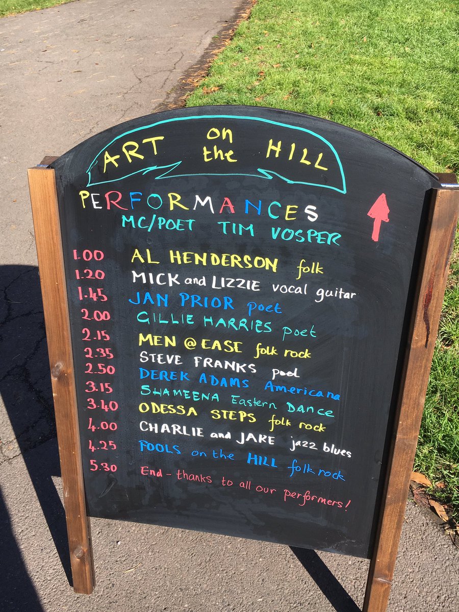 Music and food in Victoria Park today - come on down!