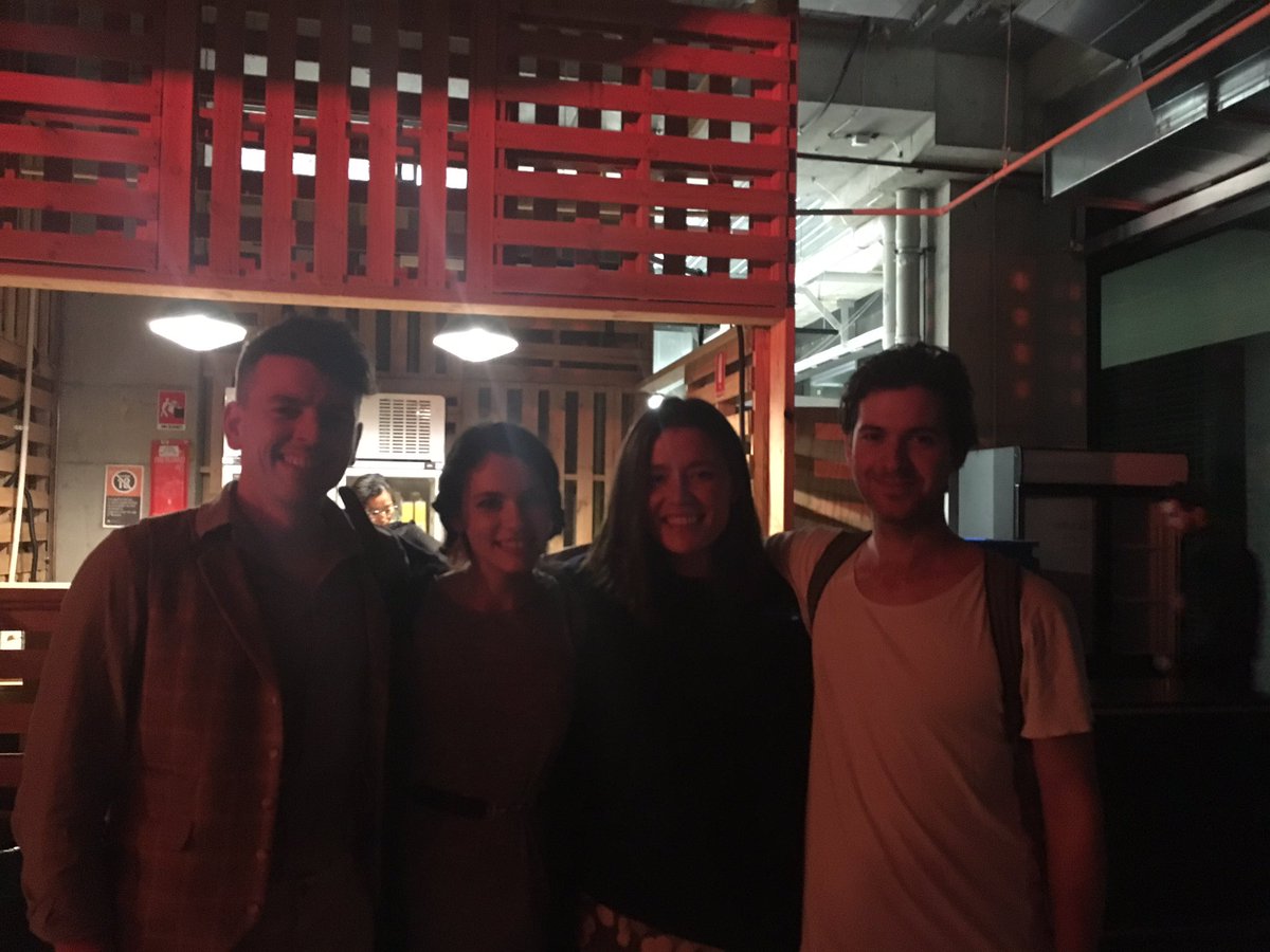 SydUrbanistas's tweet photo. Some of the brave souls that jumped into the #shArchTank tonight as part of the @sydarchfest https://t.co/nD8LfOcha5