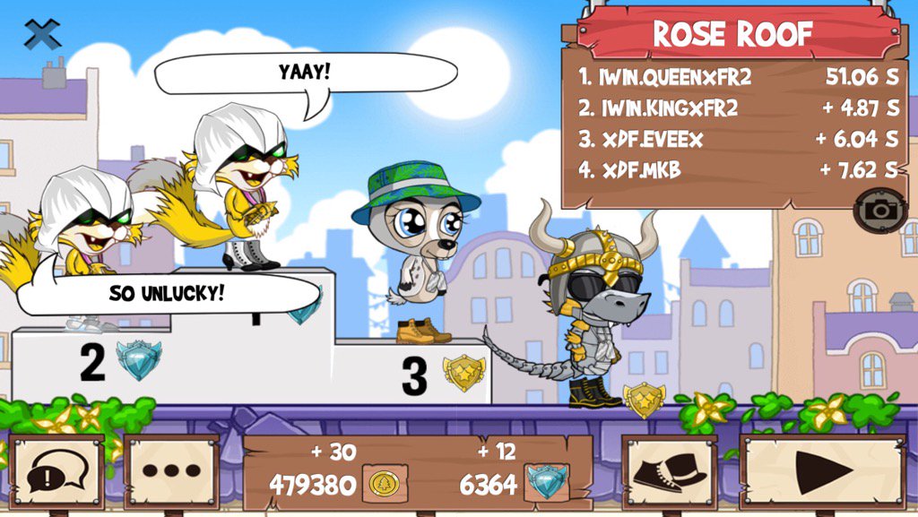 ALOHAxFR2's tweet photo. I just played a golden fox! #funrun2 #QUEENxFR2 #Eveex #mkb https://t.co/zMtaBrDUQJ