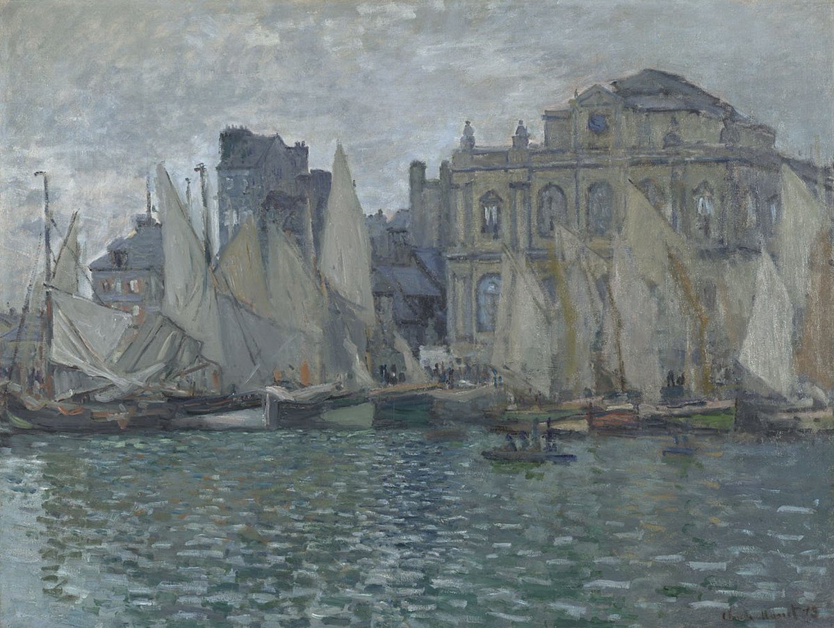 Claude Monet's 'The Museum at Le Havre' is an important work which dates from a key period in the artist's career: bit.ly/1q9DHJX