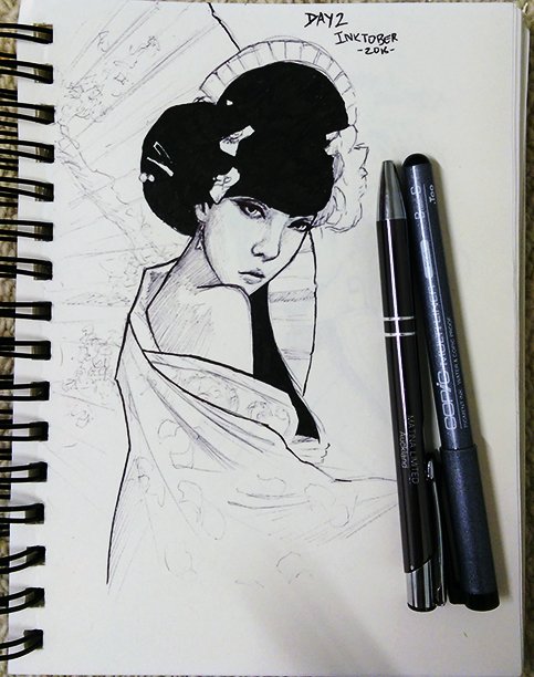 X32Lapis's tweet photo. Day 2 
#inktober2016 #inktober https://t.co/cwhkhqhVoU
