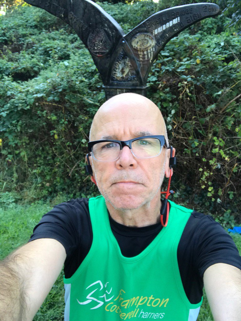 pghaynes's tweet photo. Mid point! Last long training run.... #dublinmarathon #framptonharriers #fch #thegreenarmy https://t.co/qXkBpmPsK5