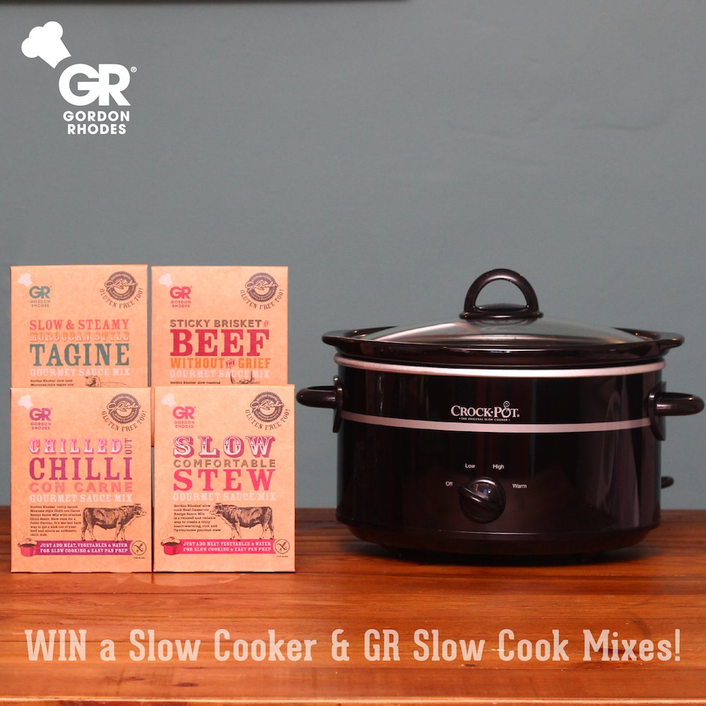 Gordon_Rhodes's tweet photo. Simmer Down this Autumn &amp; #Win a Slow Cooker &amp; Gordon Rhodes Slow Cook Mixes! RT &amp; Follow to enter! https://t.co/gS36CixHKj #Competition https://t.co/0hD0fUqZbg