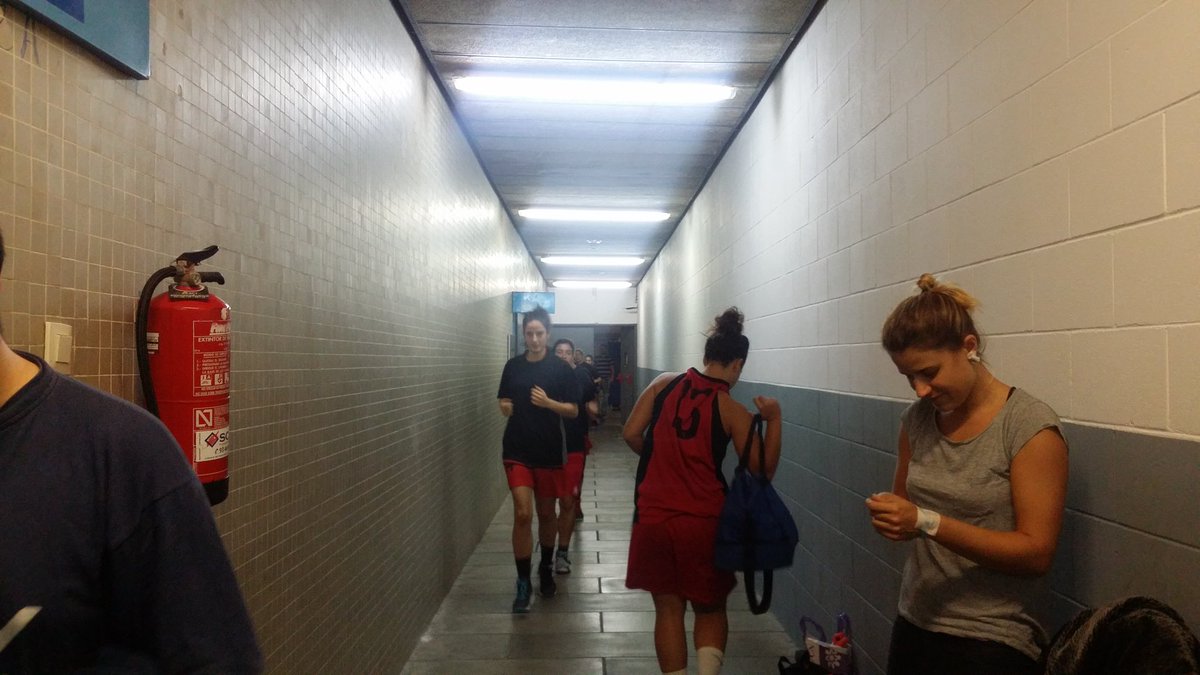 Todas mentalizadas!!! La victoria será nuestra vamos canyelles!! #Seniorfem #primerpartido