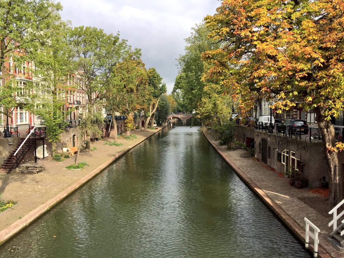 Herfst in Utrecht, Oudegracht op haar mooist. #whereELSE