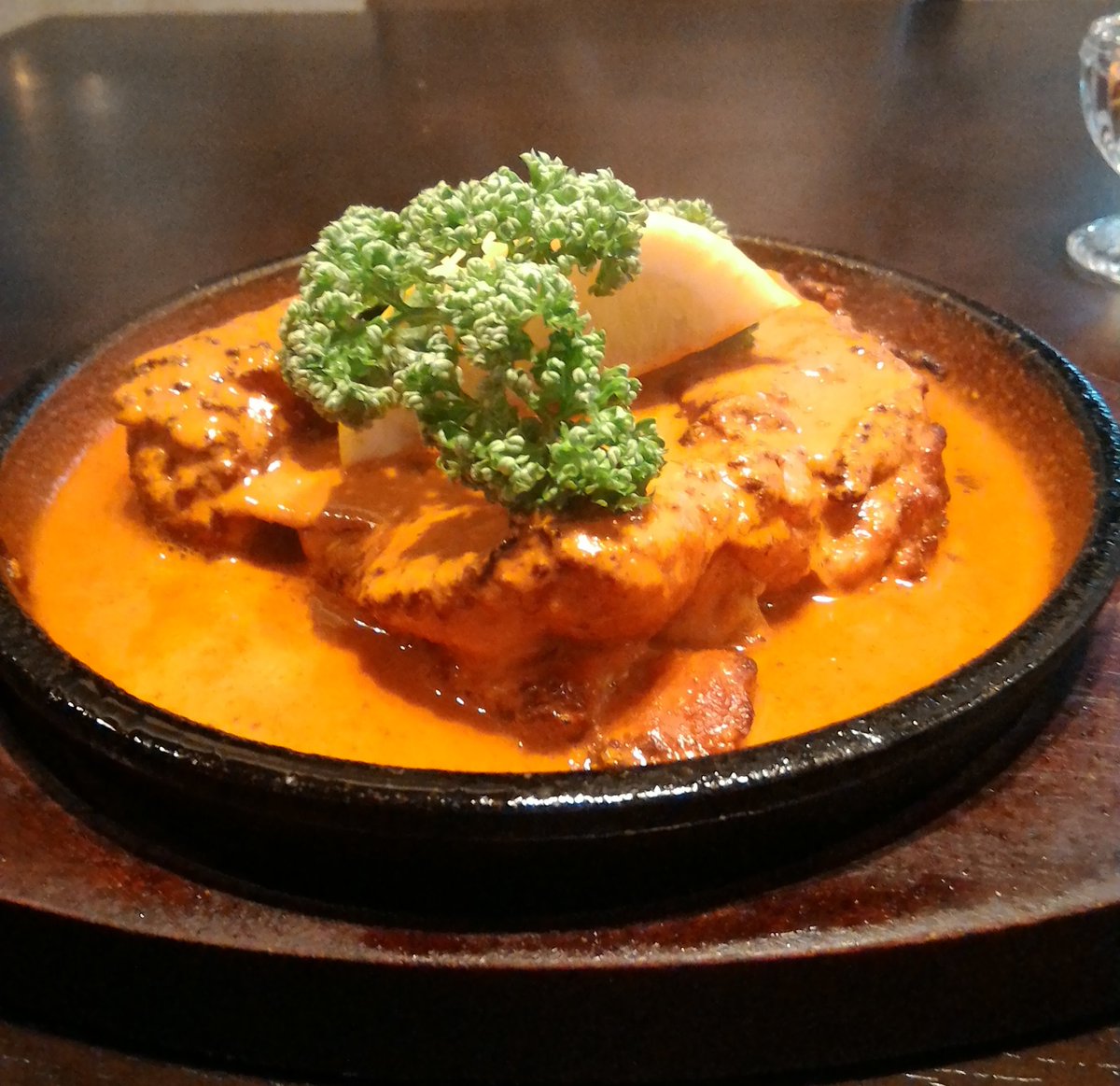 ku_ret_ac's tweet photo. #カレー
#タンドリーチキン

本格インドカリー🍗🍛
一時期の行列がなくなってきたので
食べに行った😁💓 https://t.co/npXmofocfM