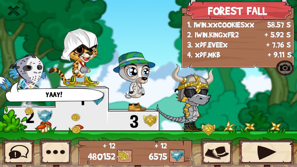 ALOHAxFR2's tweet photo. Having a blast @ #funrun2 #xXCookiesXx #Eveex #mkb https://t.co/jntqe6dqs0