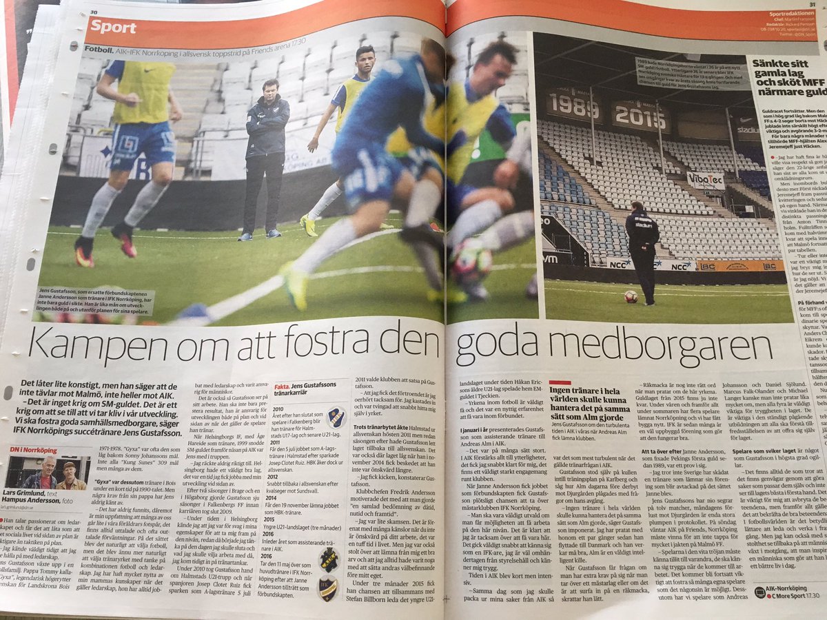 Jens Gustafsson är inte det enda skälet till att jag som gnagare inte har nåt emot att åka på torsk idag.