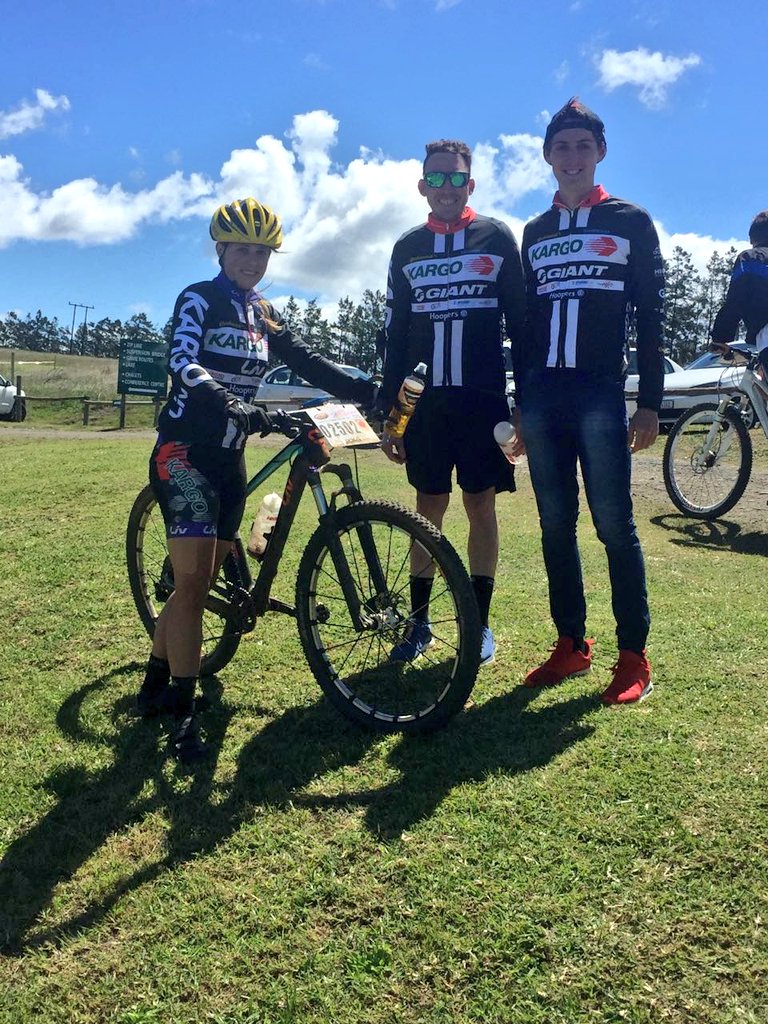 Good day out for the team.Podiums all round <a href="/HayleySmith01/">Hayley Smith</a> <a href="/MattLombardiMTB/">Matt Lombardi</a> <a href="/Jurgensuys1/">Jurgens Uys</a> <a href="/alanhatherly/">Alan Hatherly</a> @Andrewwarr85