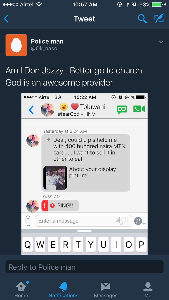 WilDeji's tweet photo. Please, if you know the Toluwani lady in the dp, dm me her handle/contact details.

Urgent https://t.co/jSceRJAPo5