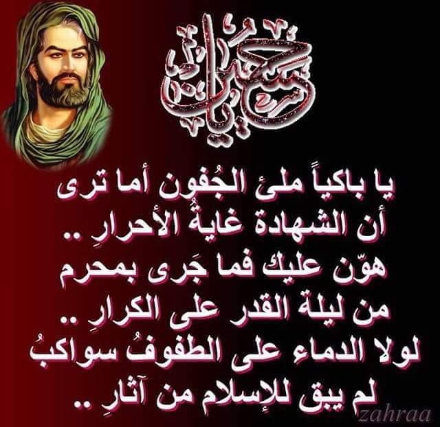 السلام على الحسين يوم ولد ويوم استشهد