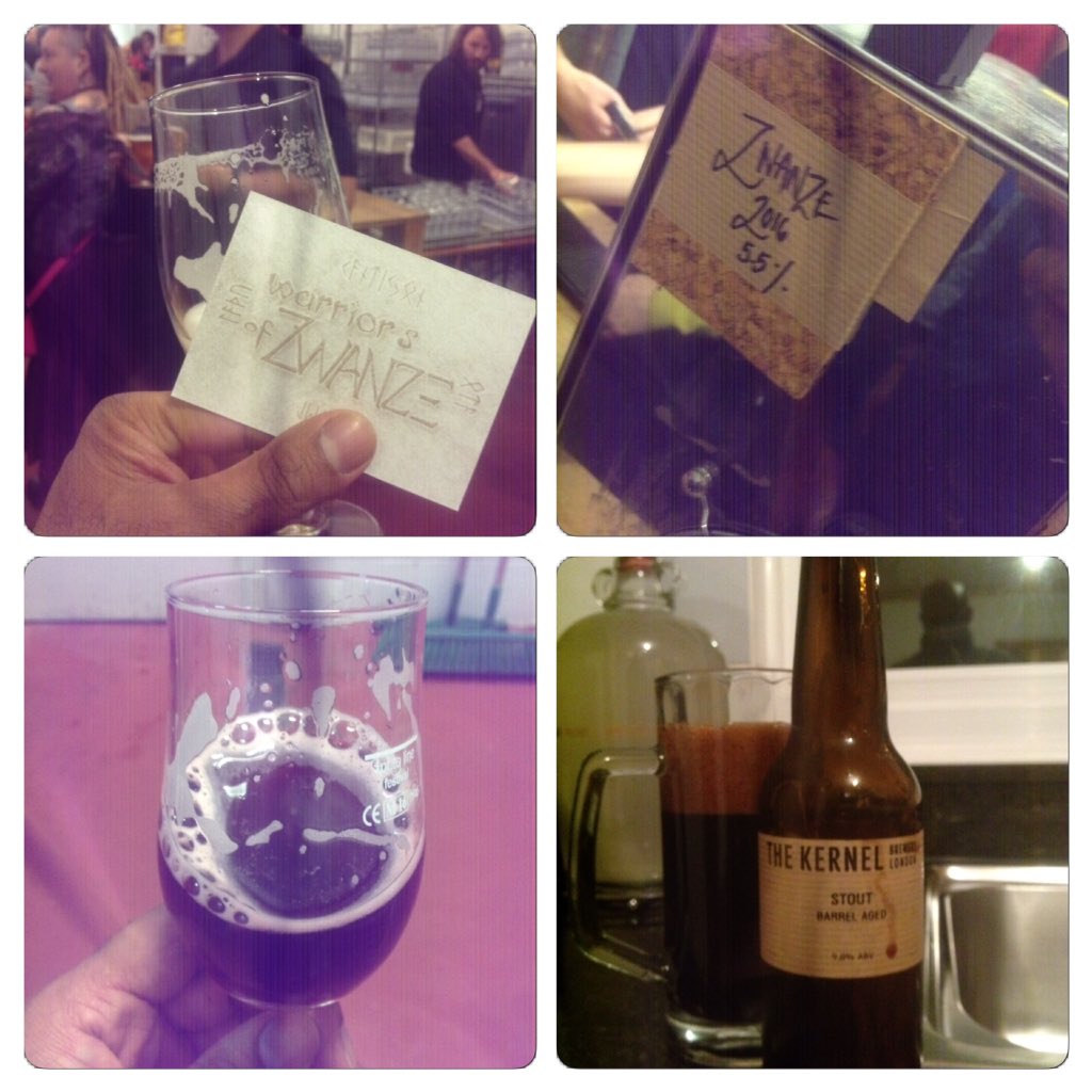 Swanze at kernel brewery 1-10-2016
Never fails to impress! A great bunch of people , great bunch of breweries , so always a fab night out!