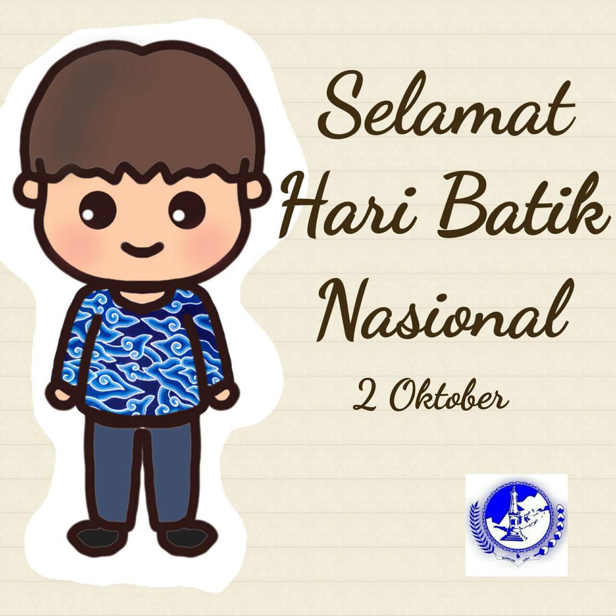 Selamat hari batik nasional HIers!
Jangan lupa Batik Every Monday yaa :))