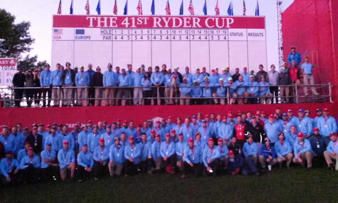 Team Tritabaugh team photo. #RyderCup