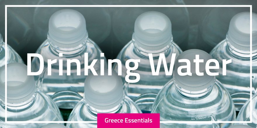 Big night? Gasping for a glass of water? Good news! Tap water is completely safe to drink in #Greece