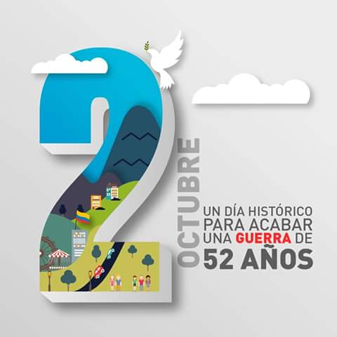 comunacuerdo's tweet photo. Hoy es el gran día!!! Todos a votar. #HoyVotoSi #SiALaPaz https://t.co/Zs5gkafZFL