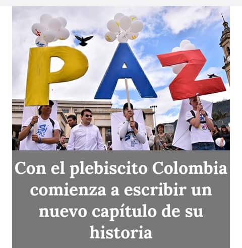 comunacuerdo's tweet photo. Hoy es el gran día!!! Todos a votar. #HoyVotoSi #SiALaPaz https://t.co/Zs5gkafZFL