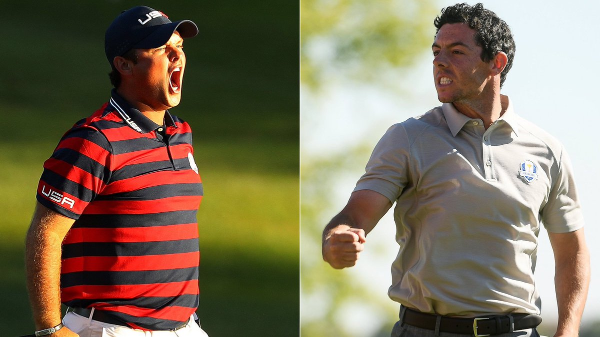 GolfChannel's tweet image. The Sunday match we were all waiting for - @PReedGolf v. @McIlroyRory:  watchgolf.ch/Qo1Hpr