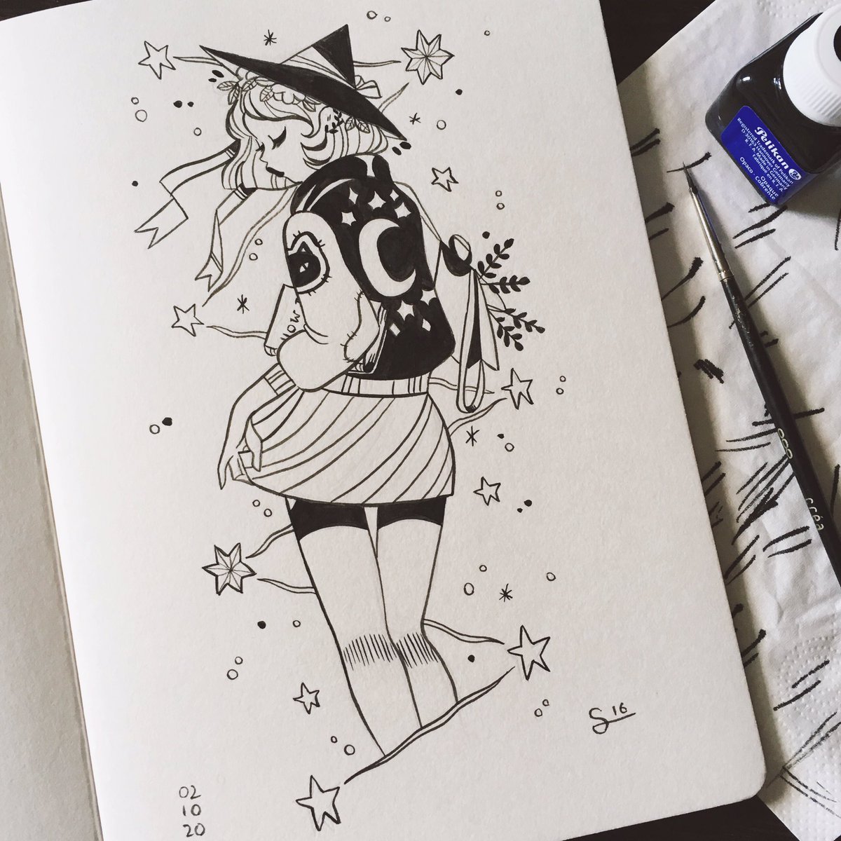 Inktober 2 ! ✨⭐️? 