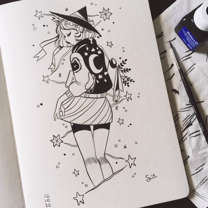 Inktober 2 ! ✨⭐️? 