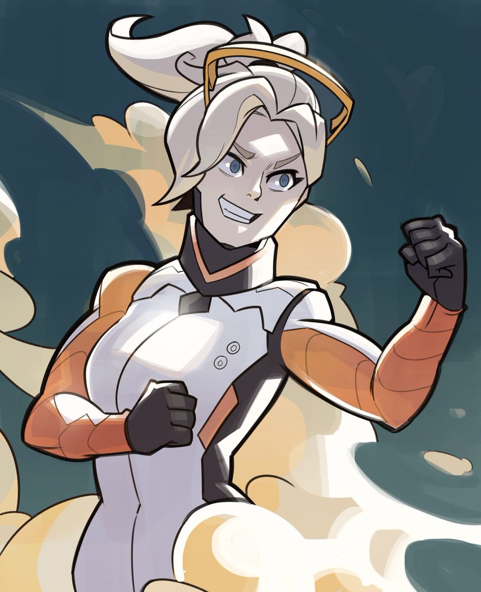 MercyWatch_'s tweet photo. @ReaperWatch @Overwatch_Esp ¡Estoy lista para la pelea! Athena, cuando quieras. https://t.co/y4oDHHzlGX