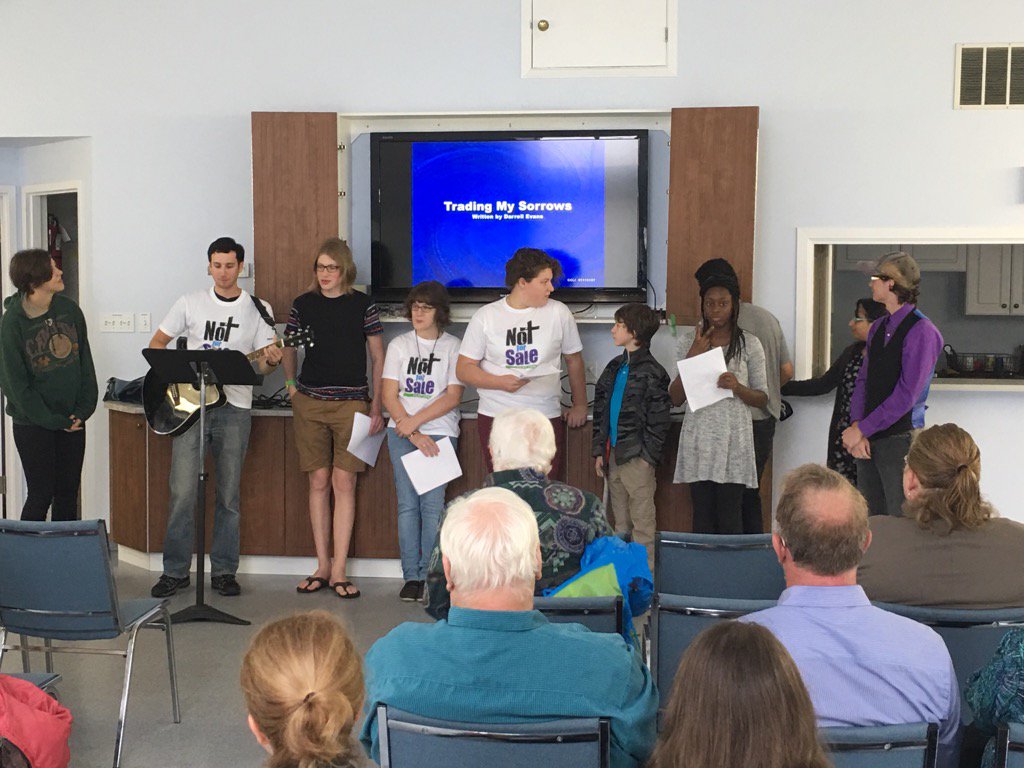 FaithOttawa's tweet photo. Offering their report of #clay2016 to @OttawaLutherans creation-humans-salvation not for sale @ESynodELCIC #myELCIC https://t.co/DGMr9CvrfH
