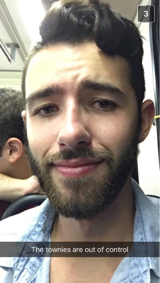EJ_Whitty's tweet photo. When your friend who doesn't even go to Augie starts screaming "justice for caps" on the way to the bars. @PapaMarMar https://t.co/uwFBFeX0I3