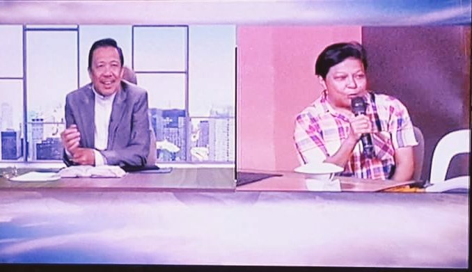 mhikeSM's tweet photo. Ms. Nora Aunor meets @BroEliSoriano in the @mcgidotorg's International event. #LightShinesInMCGI https://t.co/82CZneAGta