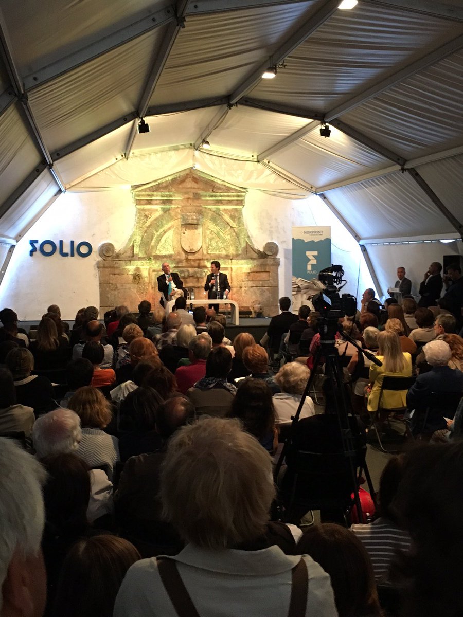 Marcelo Rebelo de Sousa no encerramento do Folio. #folio #foliofestival #folio2016