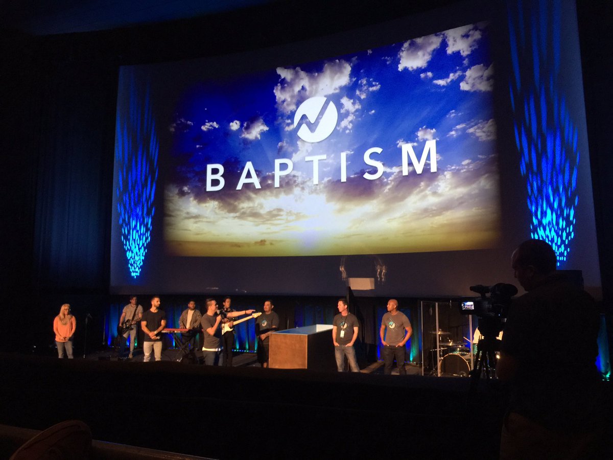 AngQ96's tweet photo. The church is ALIVE! - Amazing Baptism Weekend! All about the ONE! https://t.co/f1tWEccoG2
