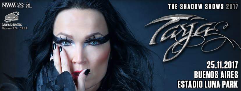 MusicStormMedia's tweet photo. #Tarja en #Argentina! 25/11/2017 en el @stadiumlunapark.Tickets ya a la venta! https://t.co/1XsrLQRMVc … … https://t.co/CQtusxmk4B