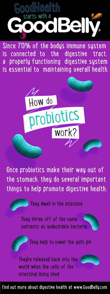How do probiotics work? This is how! #GoodBelly #Probiotics #Digestion #GutHealth #GutBrainAxis #BellyApproved #HappyGutHappyLife