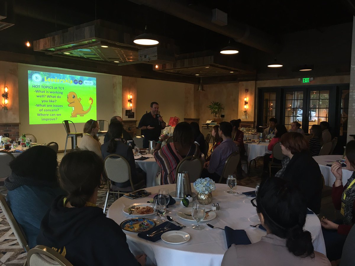 TC3StudentLife's tweet photo. Getting to know @TC3_official 's new Dean of Student Life at our #leadership retreat. #leadershipGO #TCBeALeader https://t.co/2dSPdkgMZ3