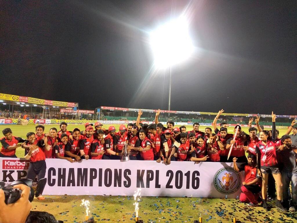 BTuskers's tweet photo. We did it ...what a tournament .fab show by the team what an effort.thankyou @KPLKSCA @kscablr for this opportunity and @raginidwivedi24 👍👍👍 https://t.co/FJwSQw2qBG