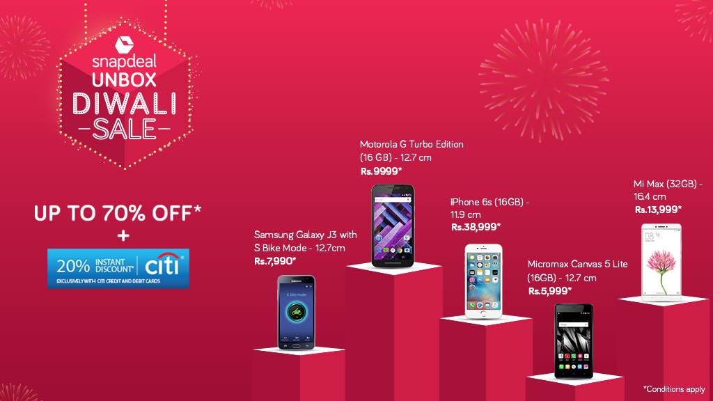 snapdeal's tweet photo. #UnboxDiwaliSale brings you your favorite phones at the best prices here: https://t.co/TtHo9xJtM1. It's time to flaunt it like never before. https://t.co/EzLfbmEkbU