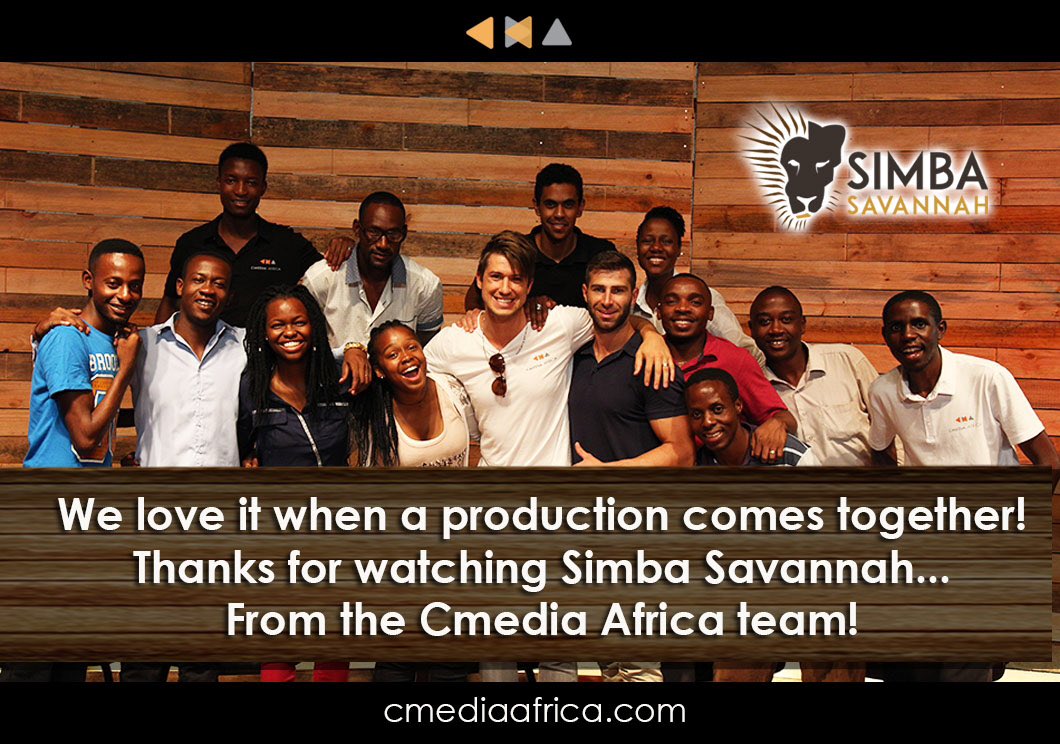 CmediaAfrica's tweet photo. That's a wrap, thanks for watching! Gear-up for Season 2! But until then, watch Season 1: https://t.co/1a2FQMaq7x #SimbaSav #Zim #Africa https://t.co/GJKnjyzKJl