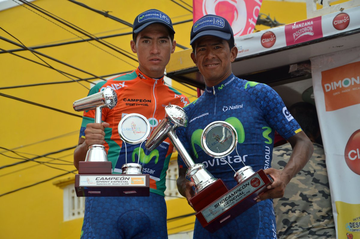 Movistar_Team2's tweet photo. Soliz Subcampeón y Cristihan Talero Campeón de los Sprint Especiales
https://t.co/IkH7ZT1svS https://t.co/zDDRv96HJq
