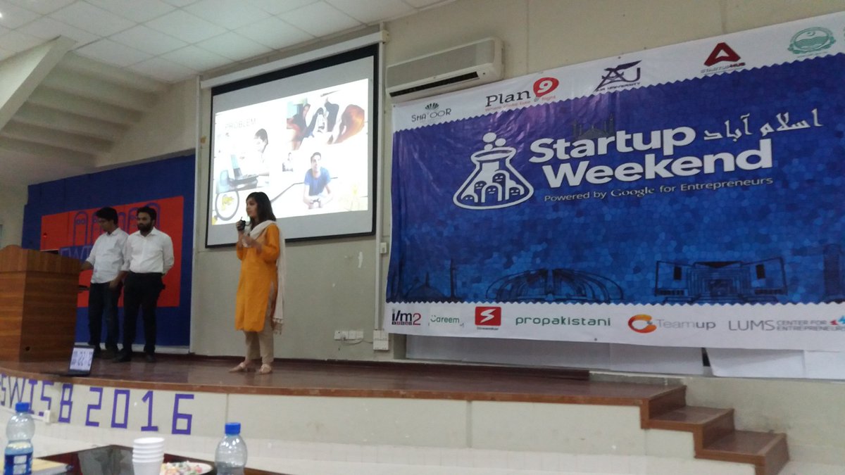 PITBIncubation's tweet photo. Presenting right now: Mad Hunt - amalgamation of mobile and real time gaming. A revival of scavenger hunts.
#SWISB2016 #Islamabad https://t.co/4thP05dlDc