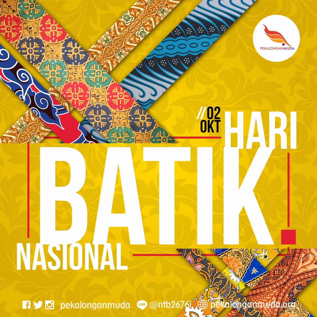 Selamat memperingati Hari Batik Nasional!