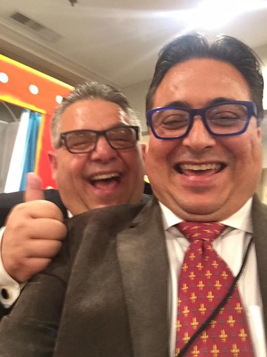 CigarSpotlight's tweet photo. Belly laughs with my friend Rafael Nodal at Two Guys Smoke Shops 31st Anniversary Party this week #TWOGUYS31 https://t.co/zyA1SjpdMP