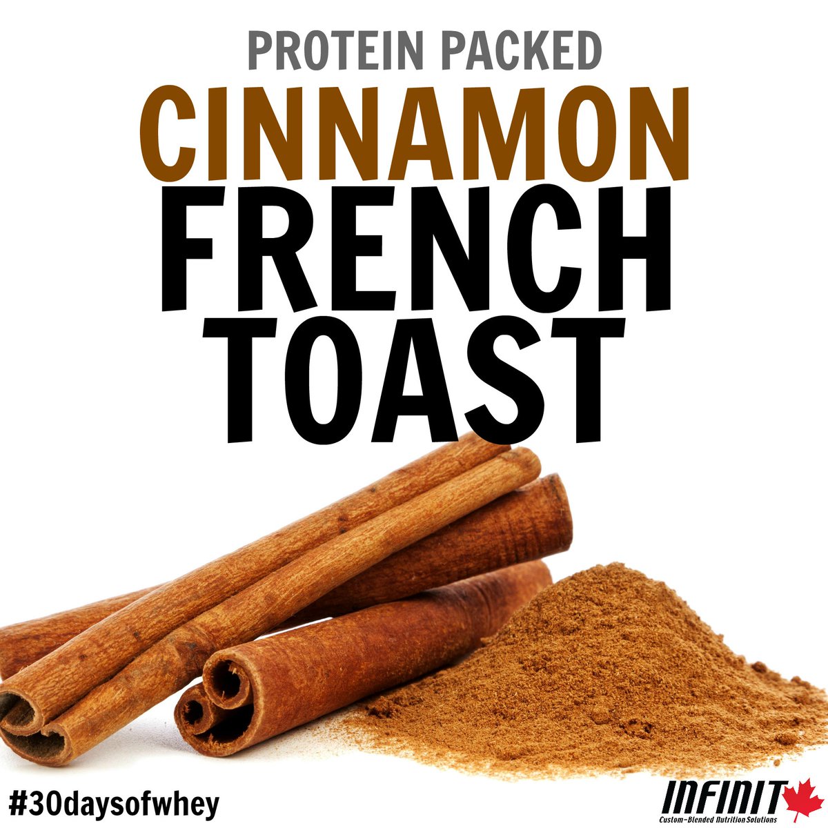 grupponutrition's tweet photo. Day 2 of #30daysofwhey! Protein French Toast is on the menu today - here's the link for the recipe: https://t.co/fOXkGj9Jkv https://t.co/t8udpNXw9C