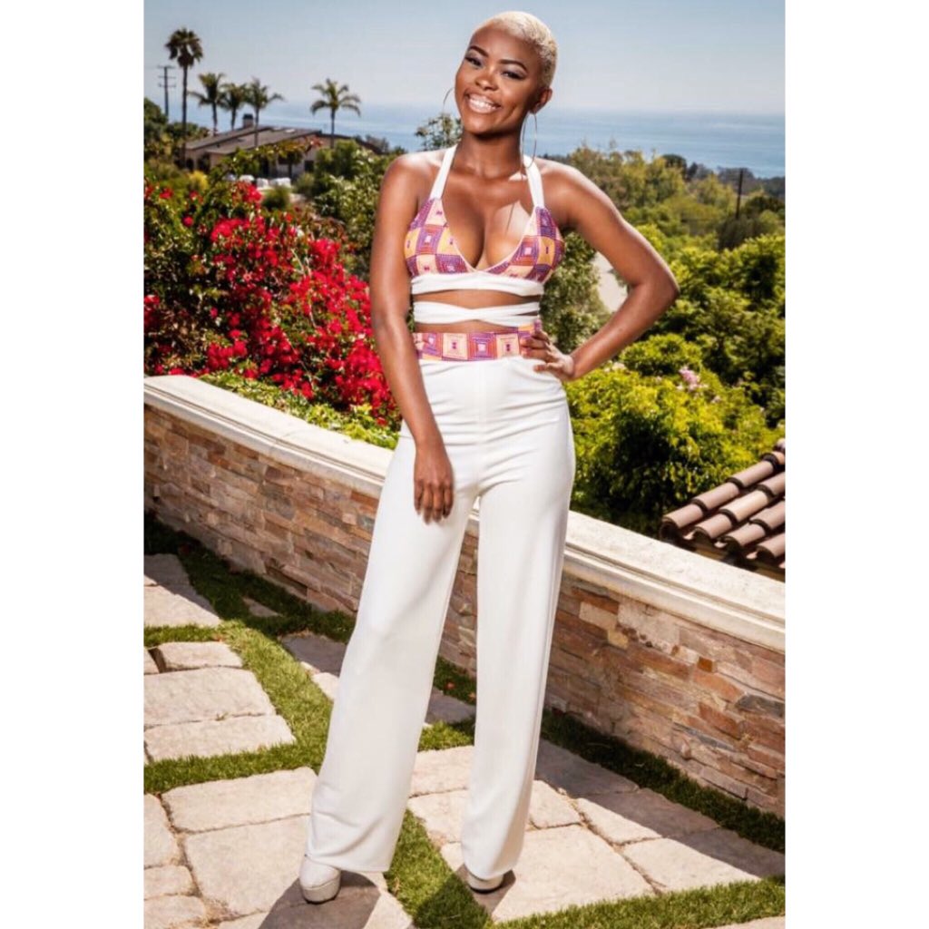 mandcline's tweet photo. So proud to debut my collection on national tv. Thank you Giftyyy and good luck on your journey with The X Factor https://t.co/o4NohPTeMH