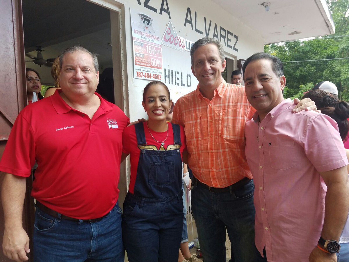 JColbergToro's tweet photo. El equipo ganador. @rossana_pr @jcgarciapadilla @JosePitoTorres @Colberg2016 en Coamo!! https://t.co/PcrInL7ZST