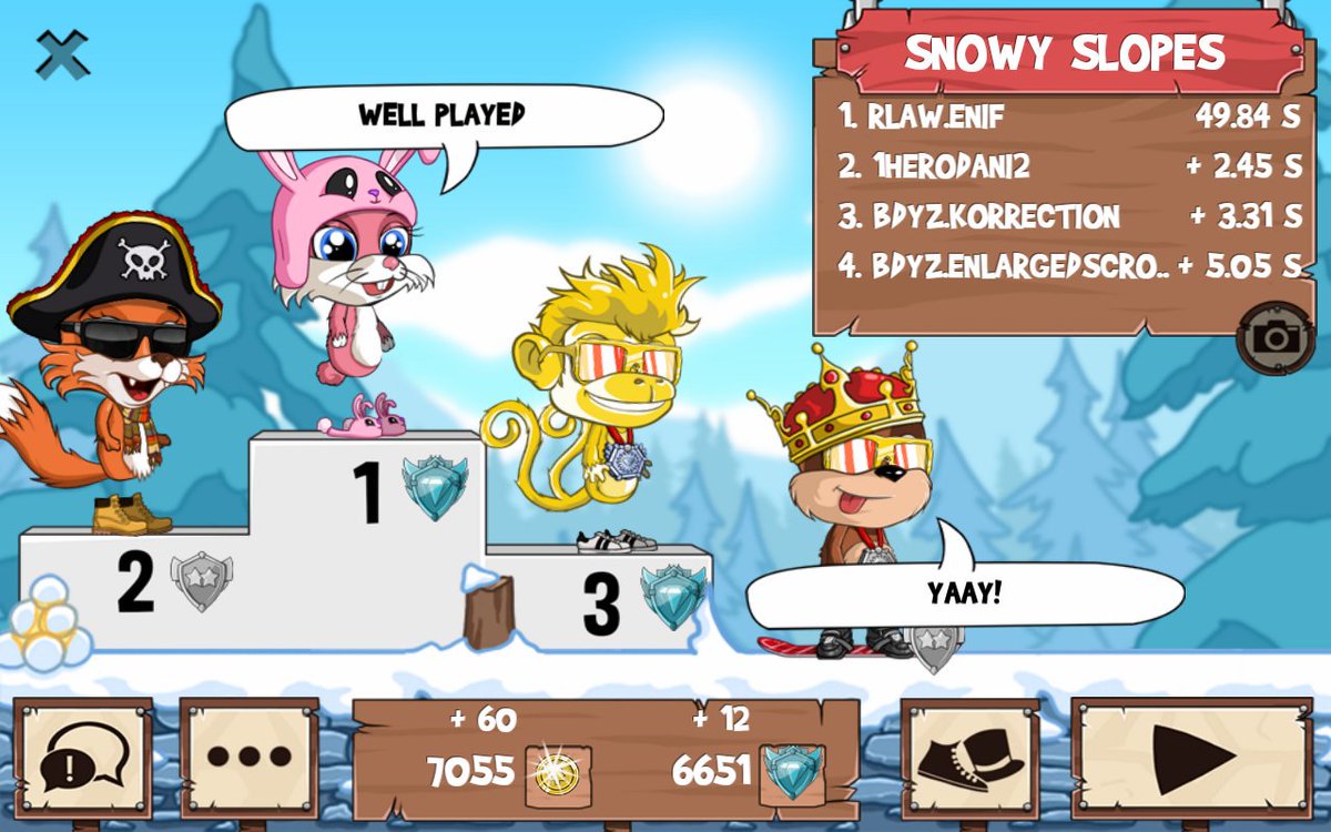 Enif1FR2's tweet image. Even with a silver  partner 😜 ggs #funrun2 #1herodani2 #Korrection #EnlargedScrotum