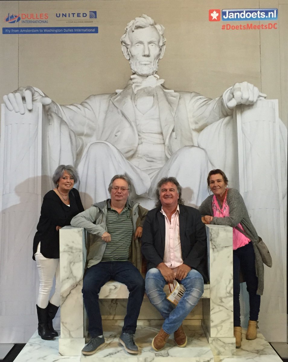 DoetsReizen's tweet photo. Een paar leuke foto's met Lincoln op het #USAgoWild event in #Rijswijk #DoetsMeetsDC #JanDoets https://t.co/n55KhvQqXP